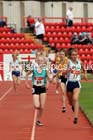 Junior girls 1500 metres, English Schools Track and Field. Photo: David T. Hewitson/Sports for All Pics